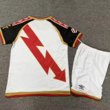 2026-27 Kids Rayo Vallecano Home White Soccer Jersey
