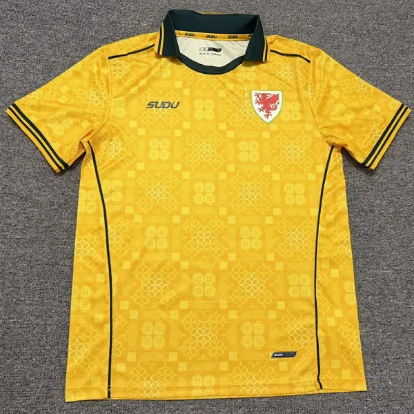 2026-27 Mens Wales Yellow Fans Soccer Jersey