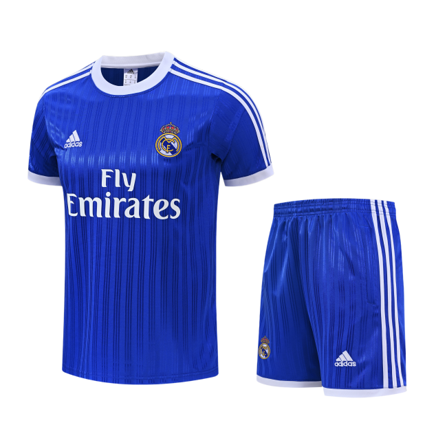 2026-27 Real Madrid Blue Training Short Suit