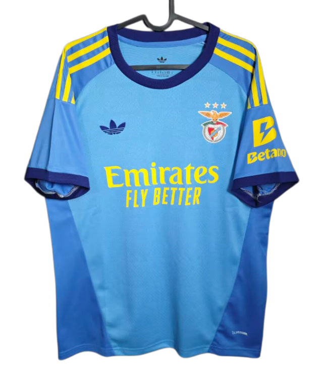 2026-27 Benfica Goalkeeper Blue Fans Soccer Jersey