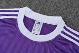 2026-27 Real Madrid Purple Training Short Suit