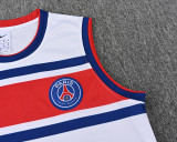 2026-27 PSG White Vest Training Short Suit