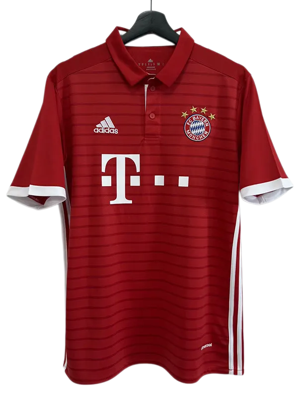 2016-17 Mens Bayern Munich Home Retro Soccer Jersey