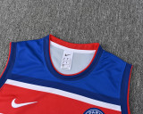 2026-27 PSG Blue Vest Training Short Suit