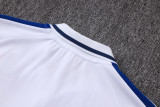 2026-27 Mens Boca Juniors White Polo Training Short Suit C2641#