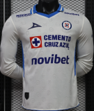 2026-27 Mens Cruz Azul  Away Player Long Sleeve soccer Jersey