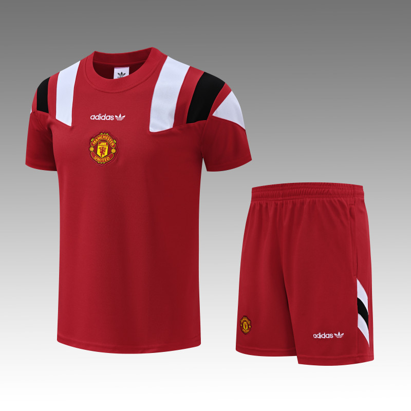2026-27 Manchester United Red Training Short Suit