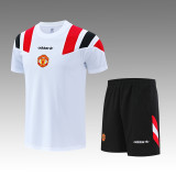 2026-27 Manchester United White Training Short Suit