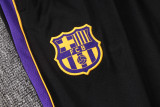 2026-27 Mens Barcelona Black Half Pull Training Suit B26094#(半拉链)