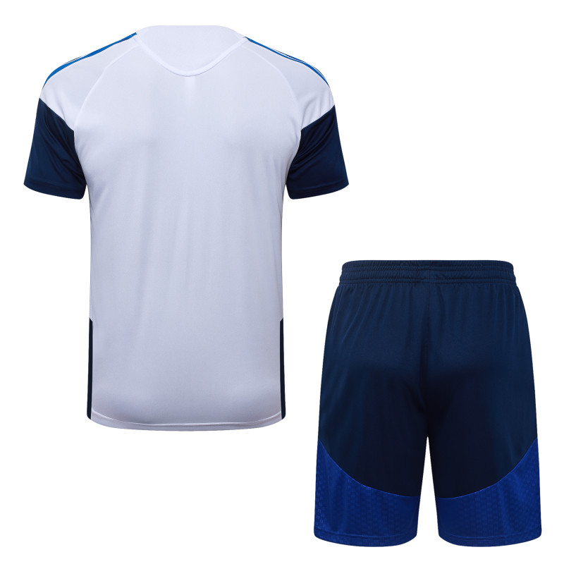2026-27 Mens Boca Juniors White Training Short Suit J26086#