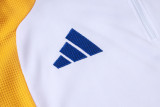 2026-27 Mens Boca Juniors White Polo Training Short Suit C2641#