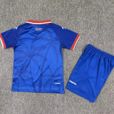 2026-27 Kids Haiti Home Blue Soccer Jersey