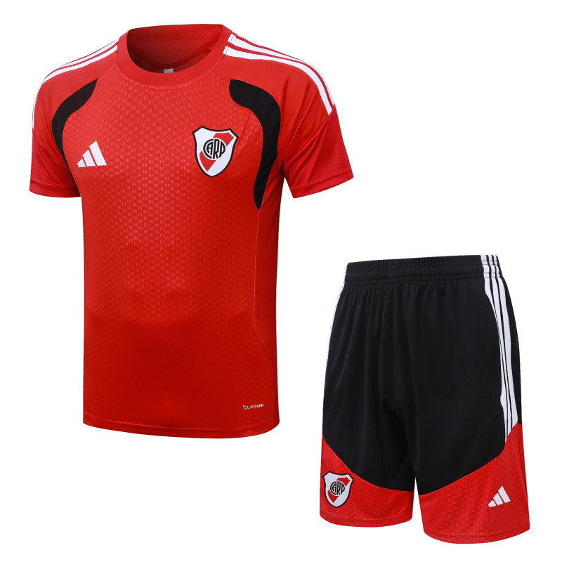 2026-27 Mens River Plate Red Training Short Suit J26085#
