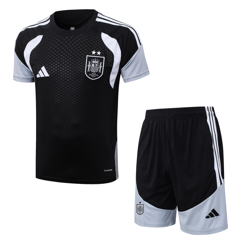 2026-27 Spain Black Training Short suit J26081#