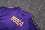 2026-27 Mens Barcelona Purple Half Pull Training Suit B26098#(半拉链)