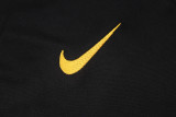2026-27 Mens Barcelona Black Half Pull Training Suit B26094#(半拉链)