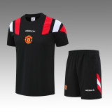 2026-27 Manchester United Black Training Short Suit