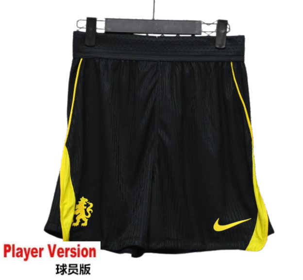 2026-27 Mens Chelsea Away Black Player Version Shorts Pants