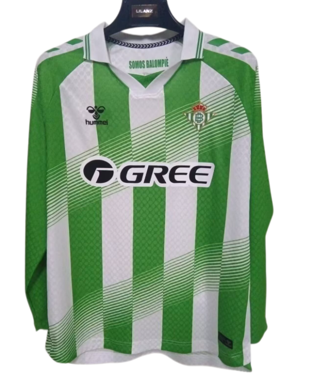 2026-27 Real Betis Home Green Long Sleeve Soccer Jersey