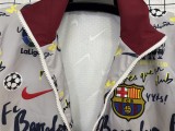 2023-24 Barcelona Grey Windbreaker