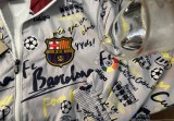 2023-24 Barcelona Grey Windbreaker