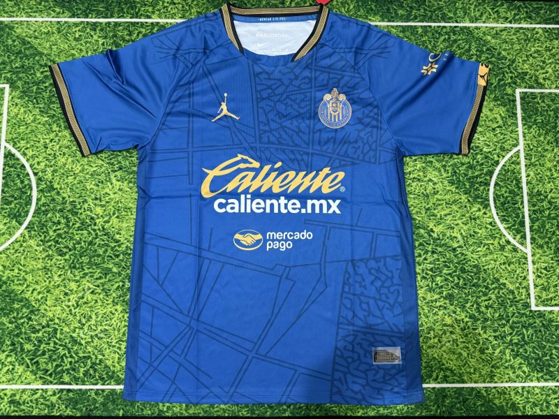 2026-27 Mens Chivas Special Edition Blue Soccer Jersey