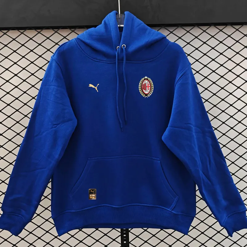 2026-27 Mens  AC Milan Fancy Blue Hoody 彩蓝色(加绒)