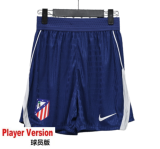2026-27 Mens Atletico Madrid Player version blue Shorts Pants