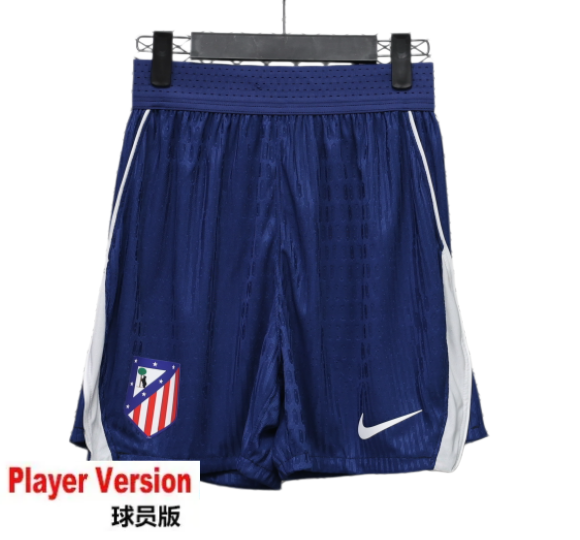2026-27 Mens Atletico Madrid Player version blue Shorts Pants