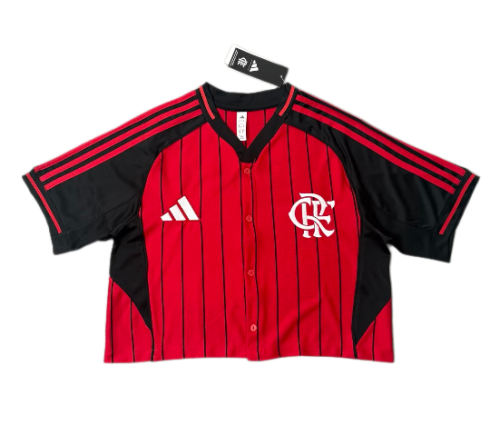 2026-27 Women Flamengo Red Cheerleader Shirt