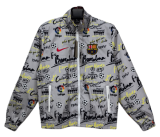 2023-24 Barcelona Grey Windbreaker