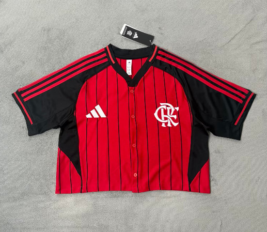 2026-27 Women Flamengo Red Cheerleader Shirt