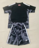 2026-27 Kids Manchester United Goalkeeper Black Soccer Jersey