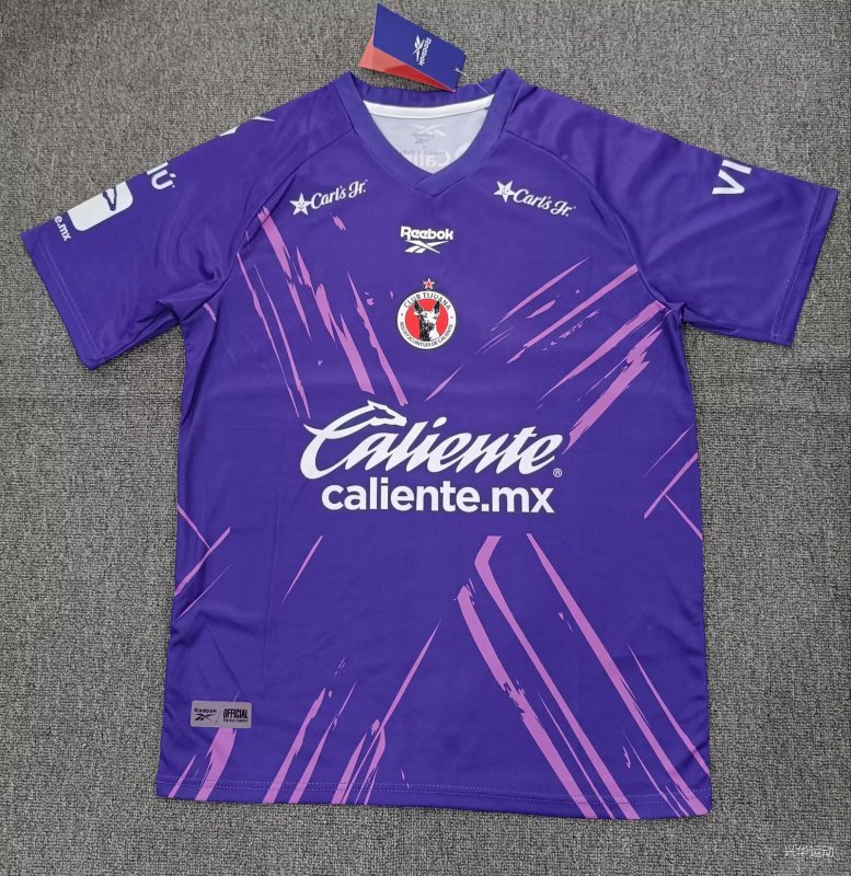 2026-27 Mens Tijuana Third Away Purple Fans Soccer Jersey