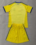 2026-27 Kids Real Madrid Goalkeeper Yellow Soccer Jersey