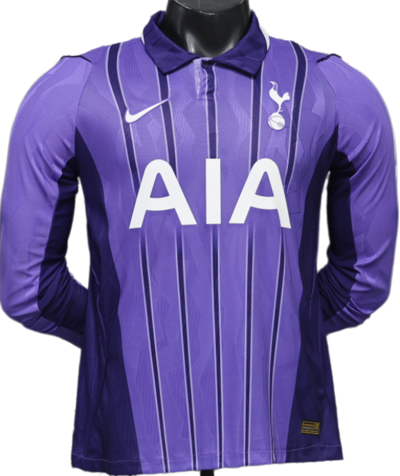 2026-27 Mens Tottenham Hotspur third away Player Long Sleeve Soccer Jersey
