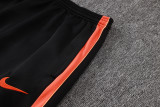 2026-27 Mens Netherlands Black Long Pull Training Suit  A26083#