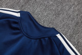 2026-27 Mens Ajax Deep Blue Long Pull Training Suit  A26084#