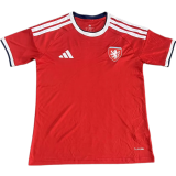 2026-27 Mens Czech Home Red Fans Soccer Jersey