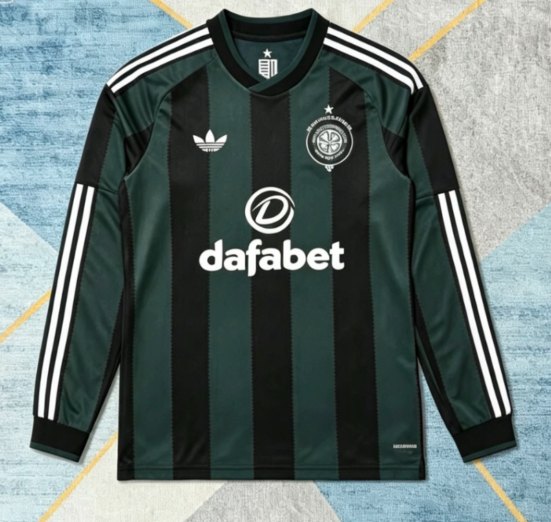 2026-27 Mens Celtic Away Long Sleeve Soccer Jersey