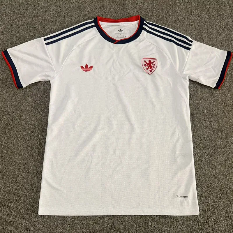 2026-27 Czech Away White Fans Soccer Jersey