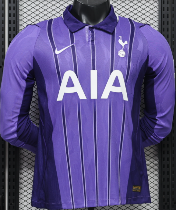 2026-27 Mens Tottenham Hotspur third away Player Long Sleeve Soccer Jersey
