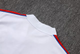2026-27 Mens PSG White Long Pull Training Suit  A26077#