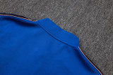 2026-27 Mens France Blue Long Pull Training Suit  A26078#