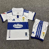 2026-27 Kids Real Oviedo Away White Soccer Jersey