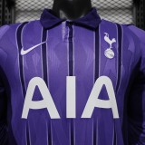 2026-27 Mens Tottenham Hotspur third away Player Long Sleeve Soccer Jersey