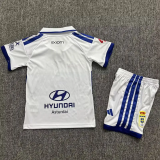 2026-27 Kids Real Oviedo Away White Soccer Jersey