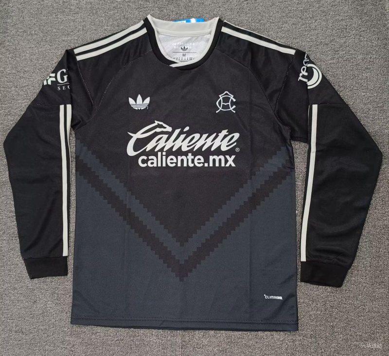 2026-27 Club America Away Black Long Sleeve Soccer Jersey