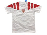 2026-27 Sevilla White Retro Version Fans Soccer Jersey