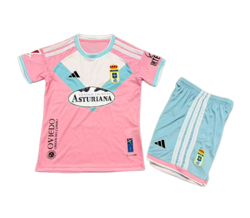 2026-27 Kids Real Oviedo Third  Away Soccer Jersey